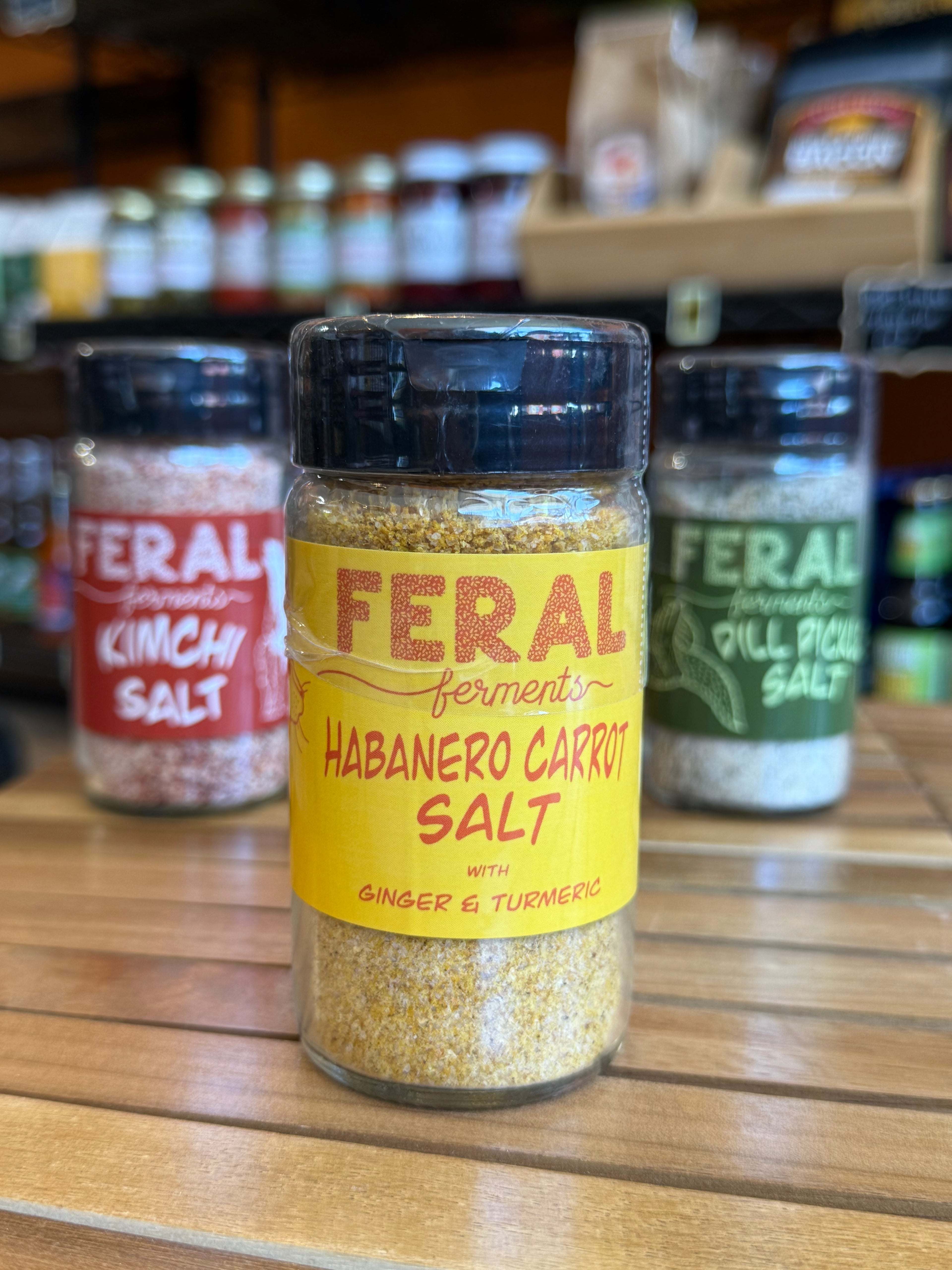 Feral Ferments Habanero Carrot Salt