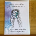 Greeting Card - friends come and go by Suzanne Brazil