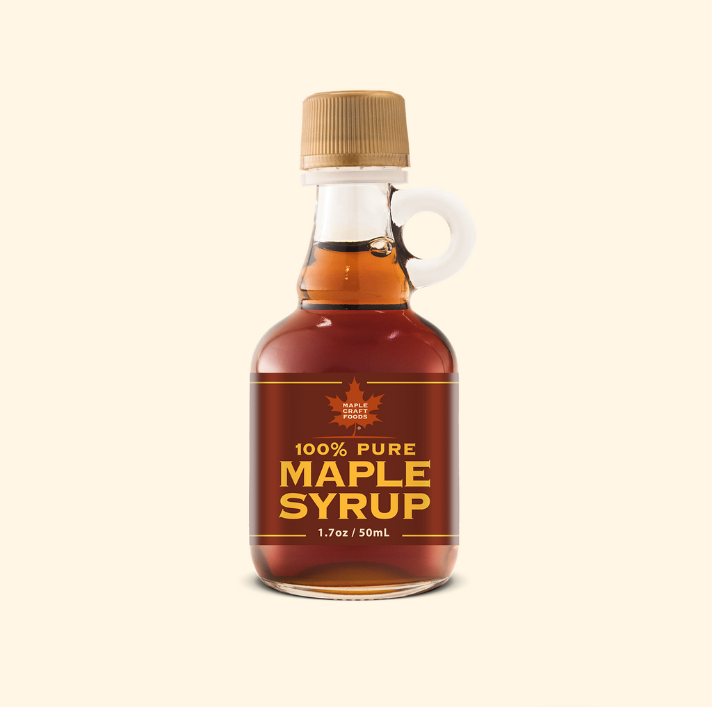 Maple Craft Foods 100% Pure Maple Syrup, 1.7 oz nip