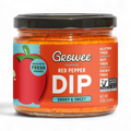 Growee Red Pepper Dip, Sauce, Spread, Plant-Based (12 oz)
