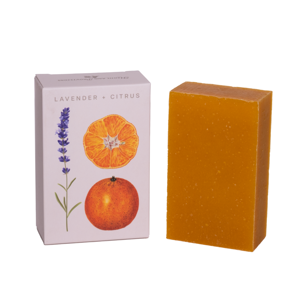 123 Farm Lavender + Citrus | Organic Bar Soap, 4 oz
