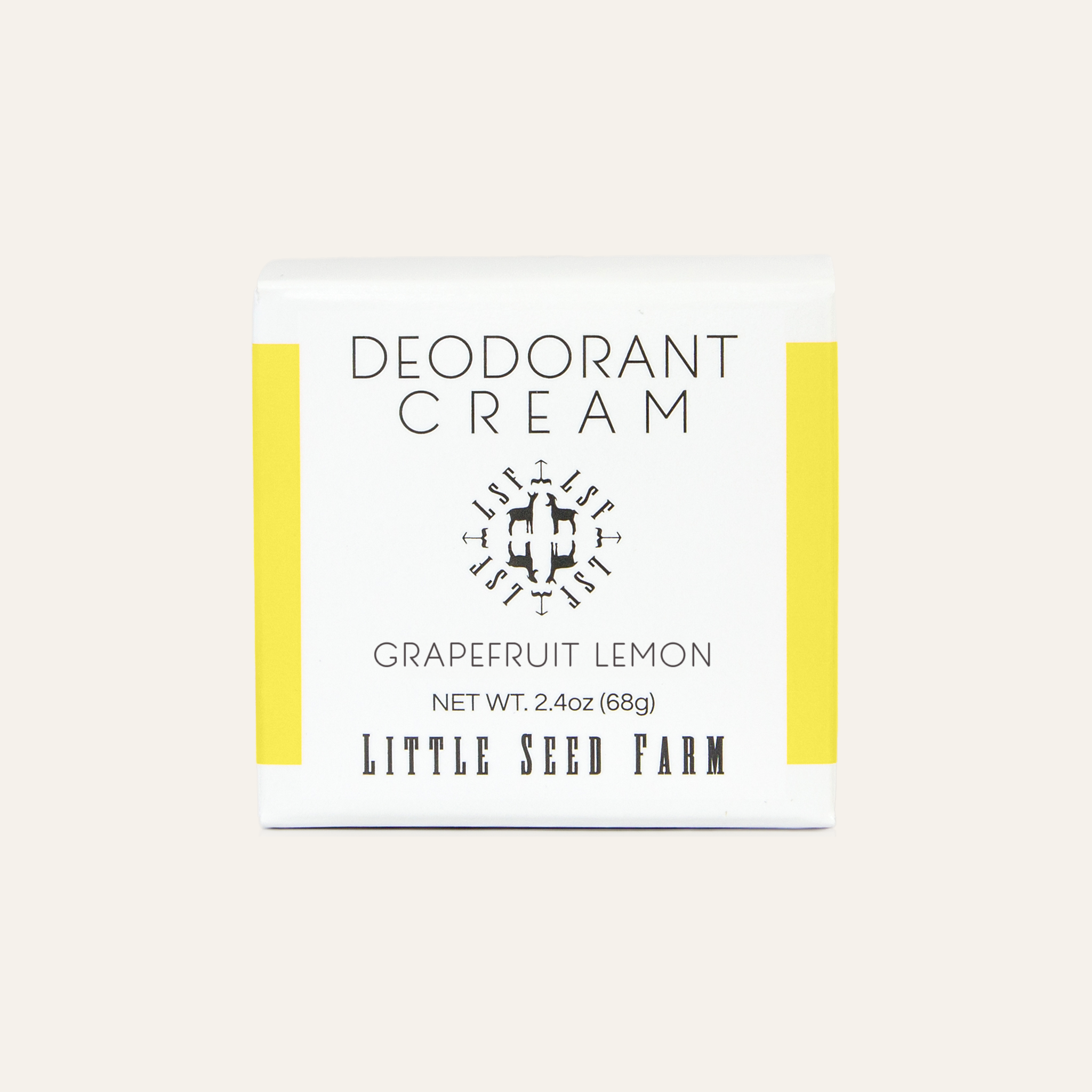 Little Seed Farm Grapefruit Lemon Deodorant Cream
