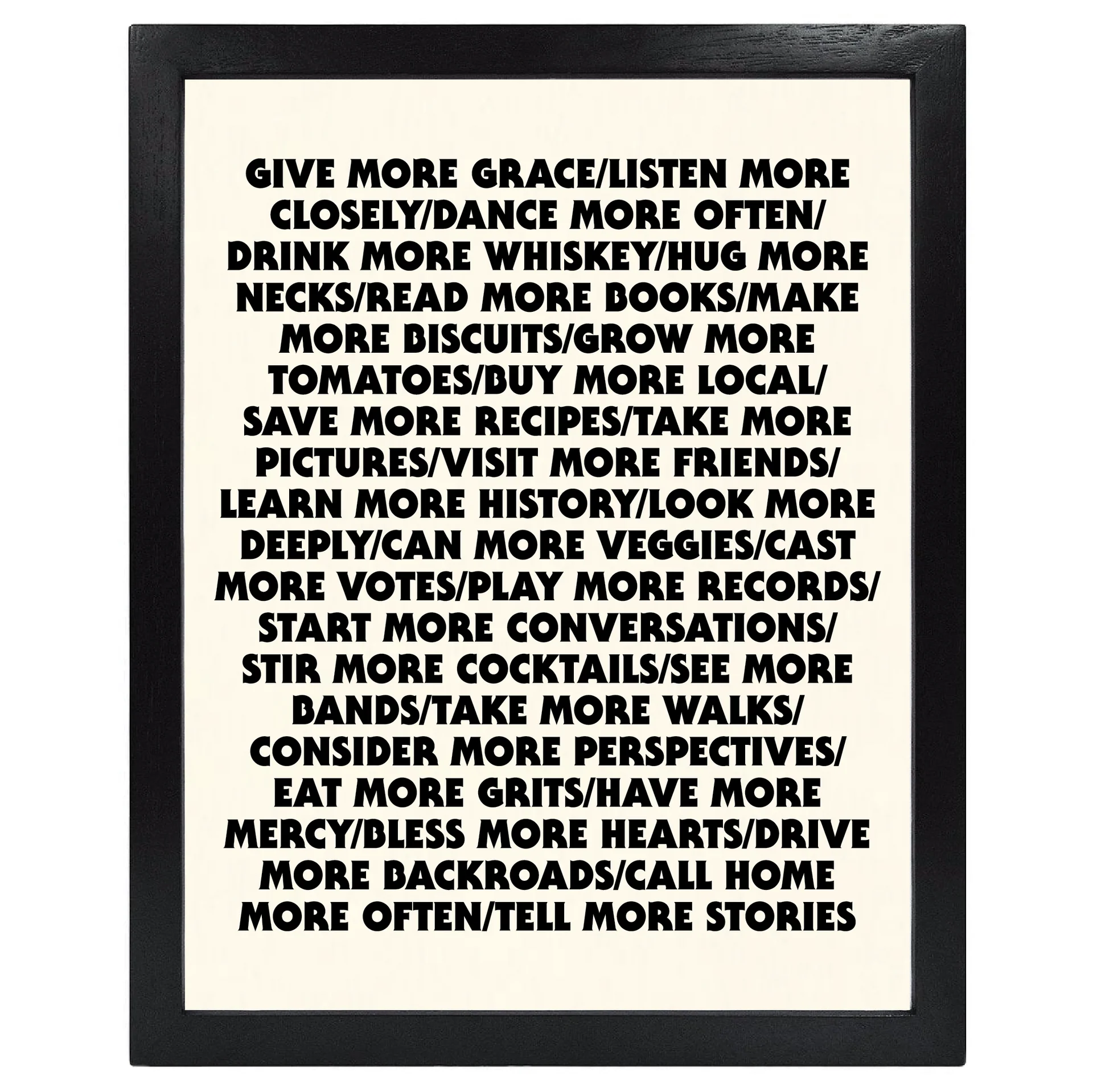 The Bitter Southerner axiom screenprint