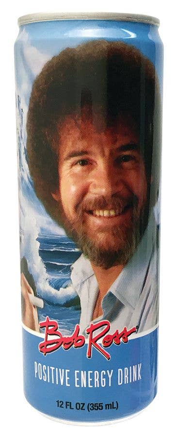 Bob Ross Positive Energy Drink, 12 oz