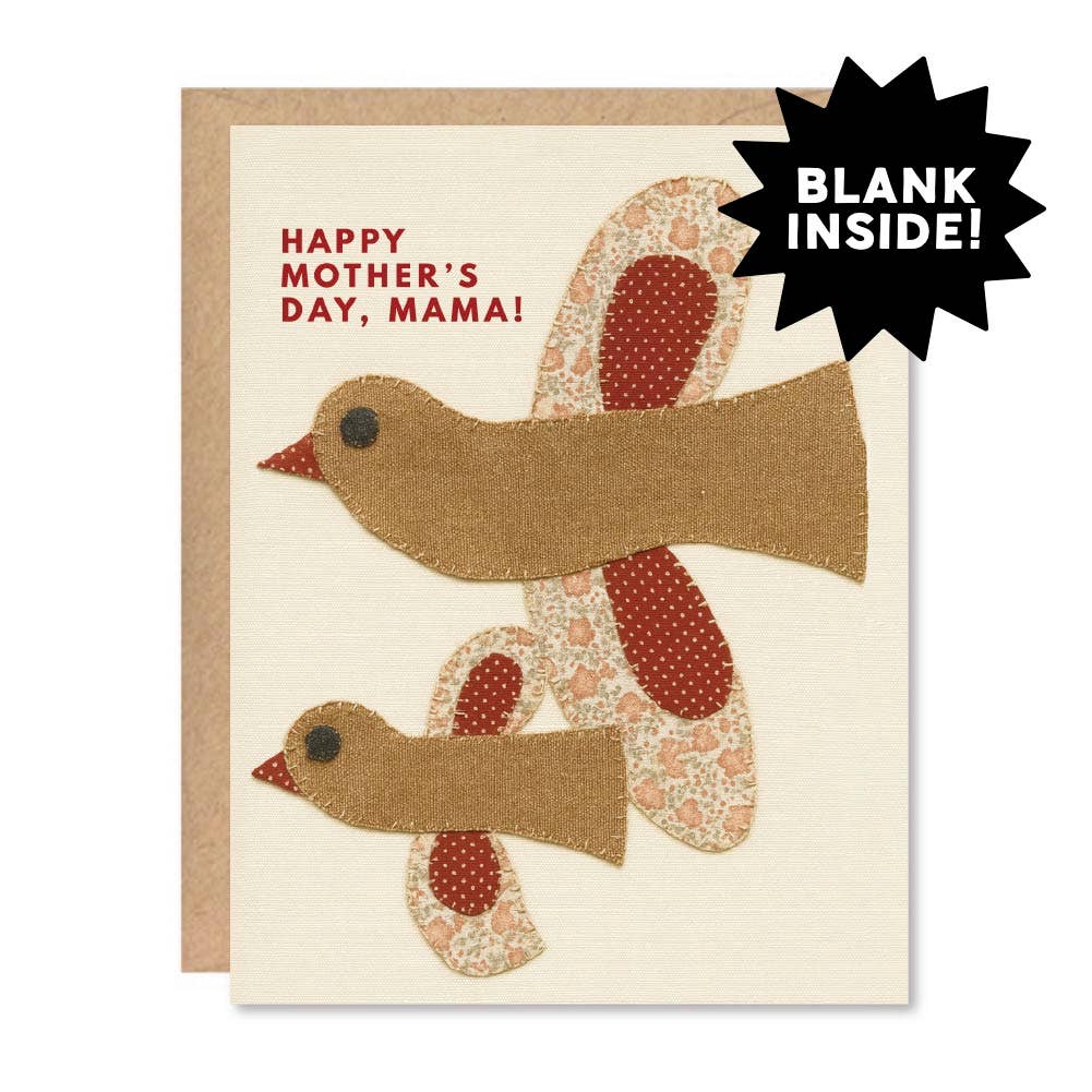 Greeting Card - Mama Bird Mother's Day
