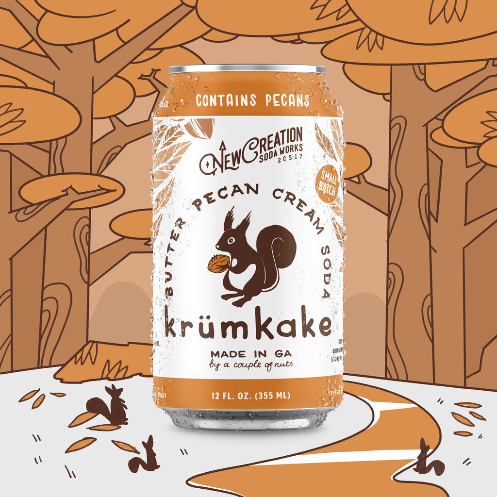 New Creation Krumkake Butter Pecan Cream Soda