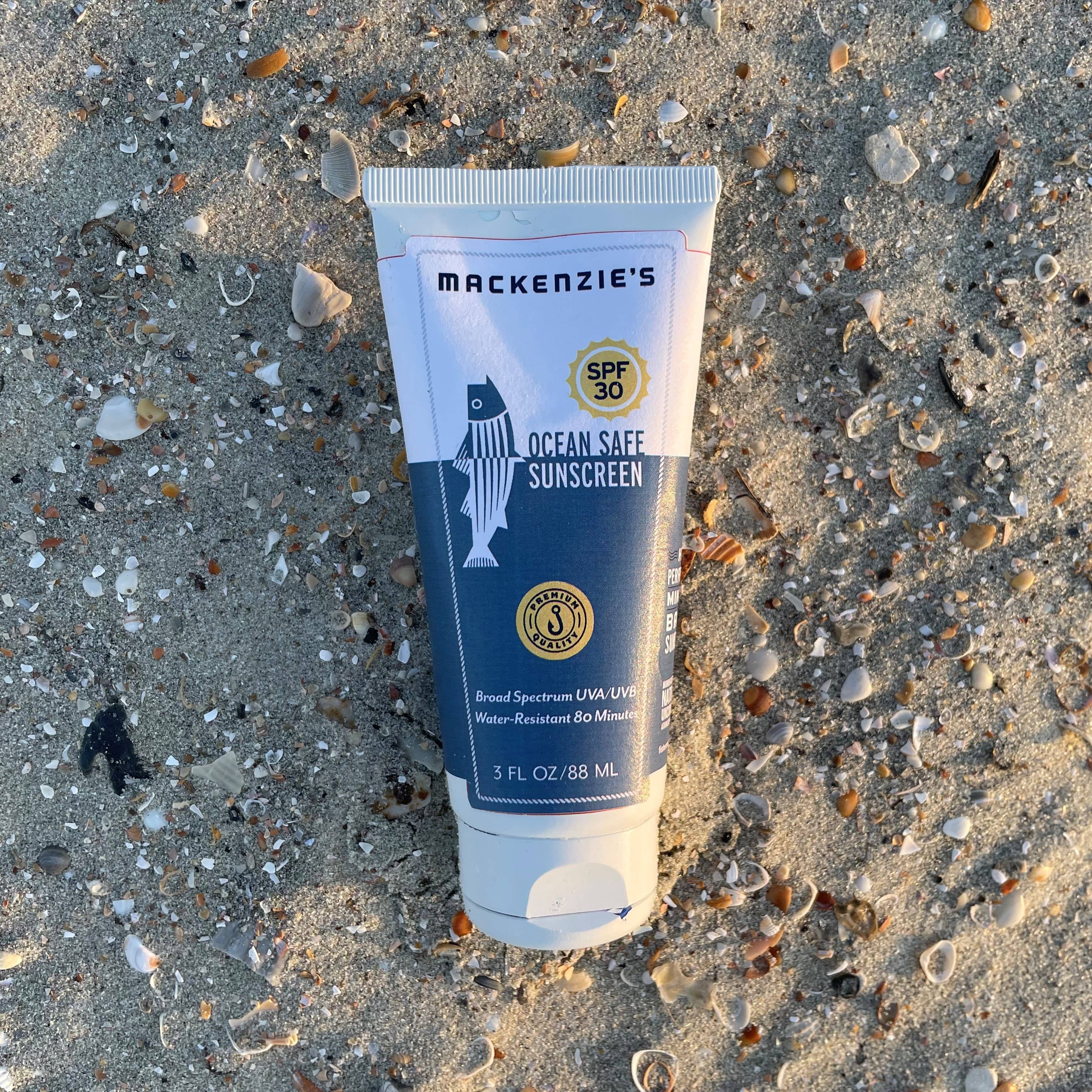 MacKenzie's Fisherman SPF 30 Ocean Safe Sunscreen- 3 fl oz