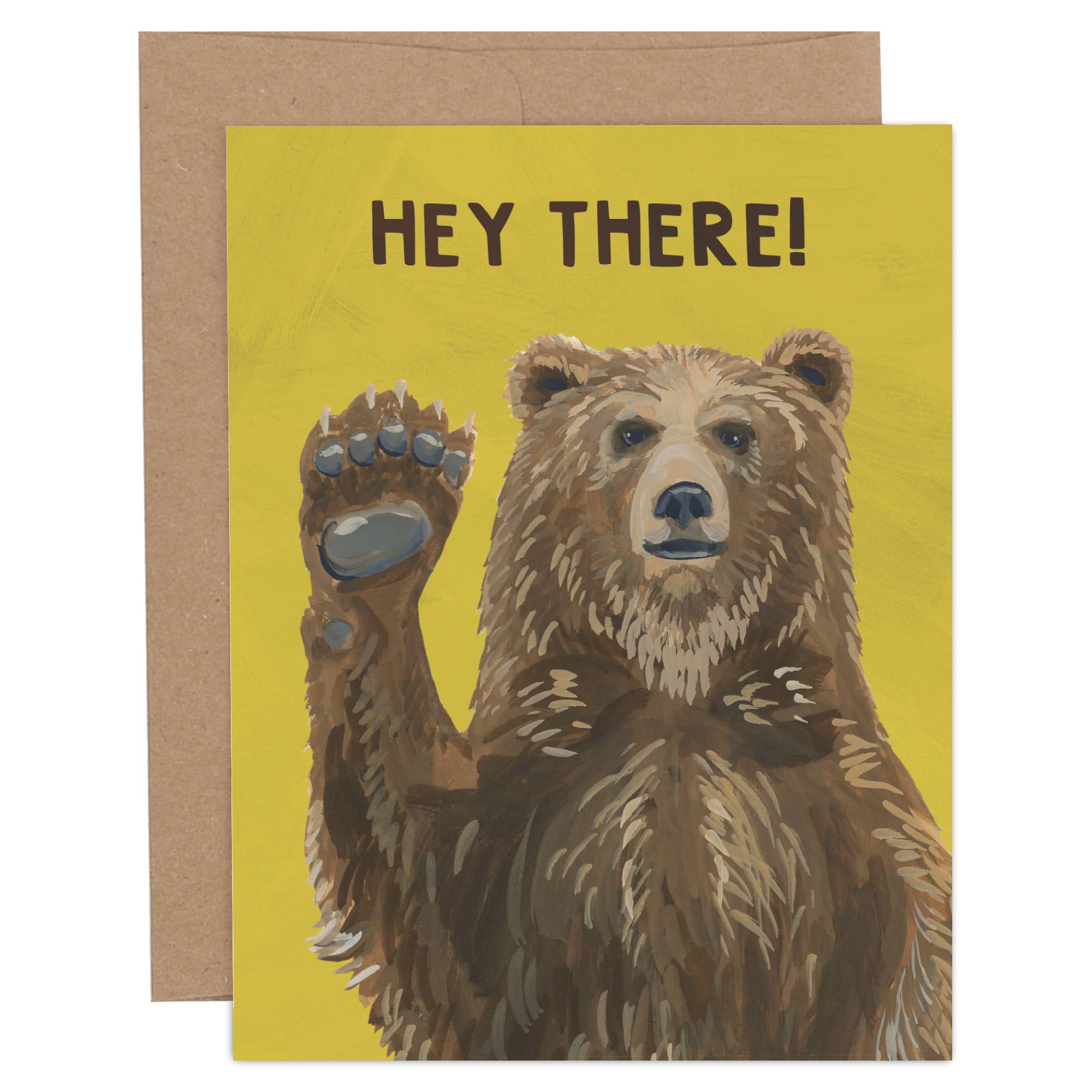 Greeting Card - Hey There Bear Everyday + Friendship