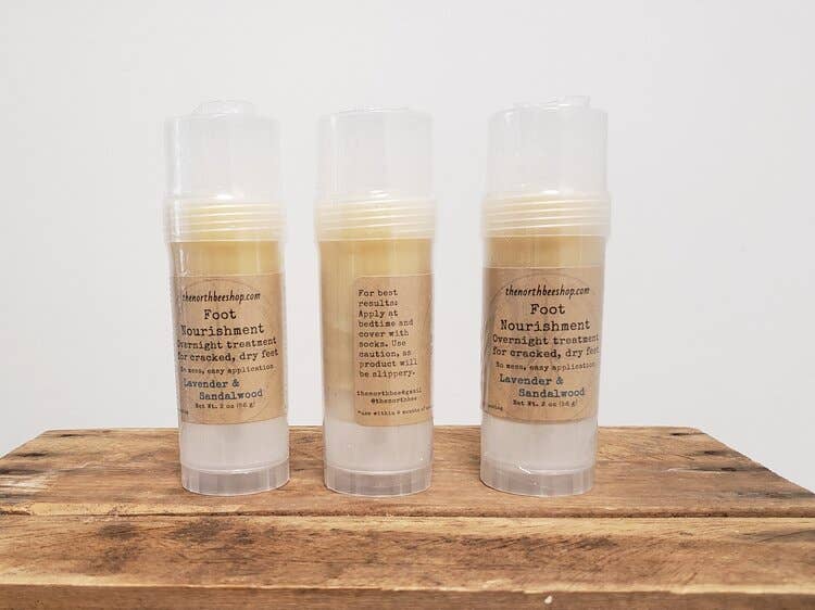 The North Bee Foot Nourishment Stick Peppermint