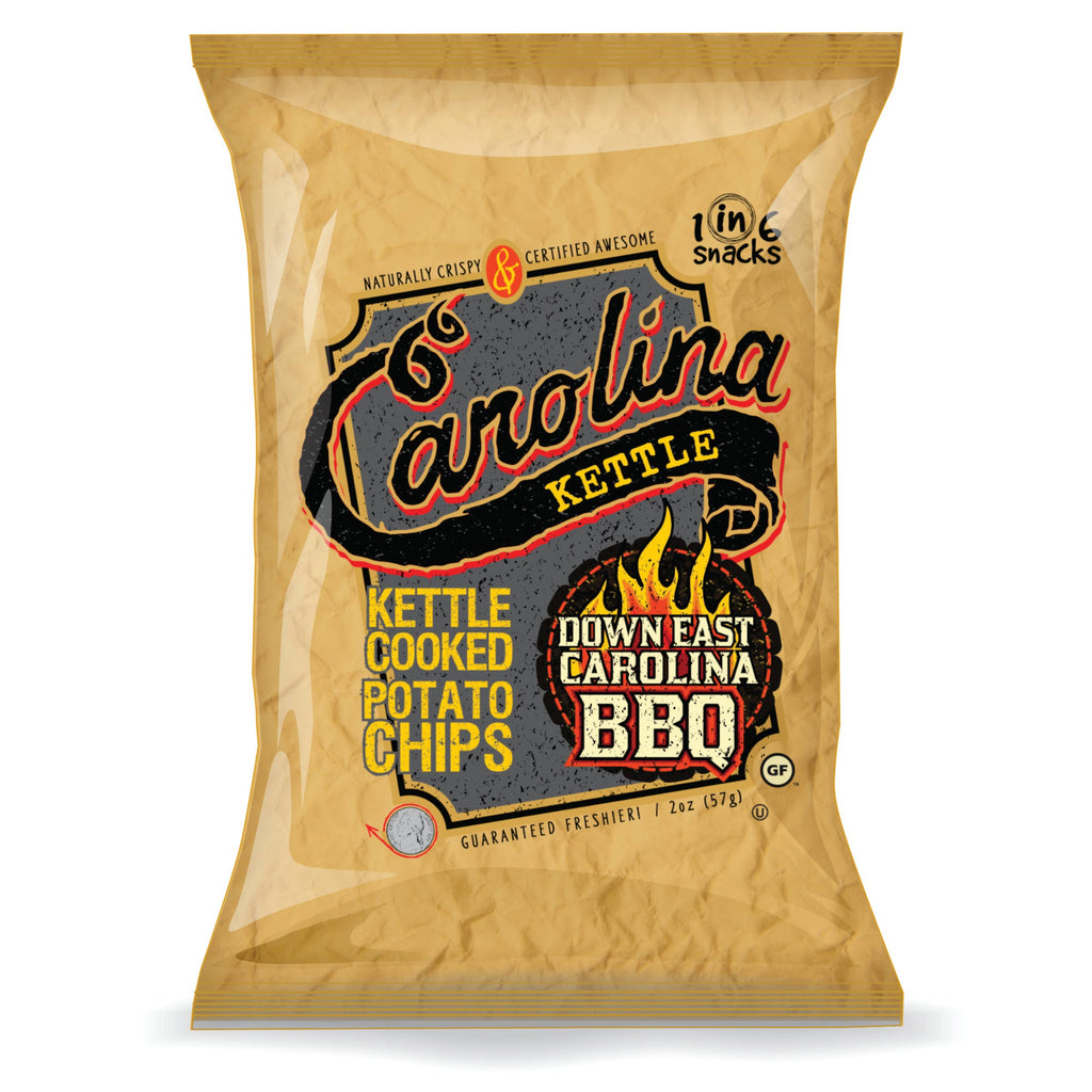 Carolina Kettle NC BBQ Chips, 2 oz