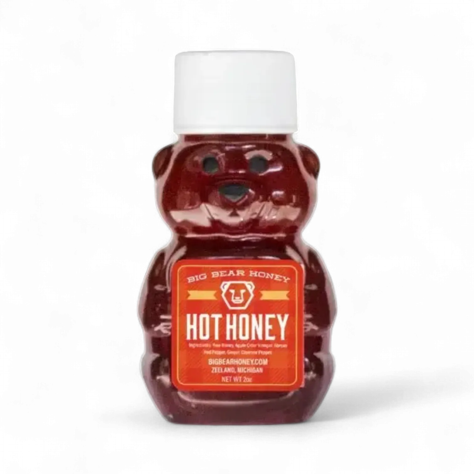 Big Bear Honey Hot Honey Bear 2oz