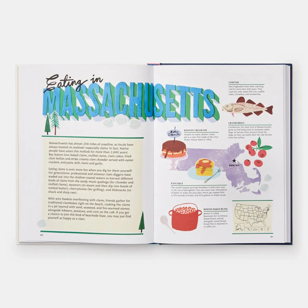 United Tastes Of America: Atlas & Recipes From Every State by Gabrielle Langholtz