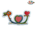 Sticker - Three Potato Four x Richard Scarry® Valentine - Lowly Heart Twist