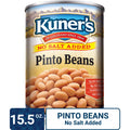Kuner's Pinto Beans No Salt Added, 15.5oz