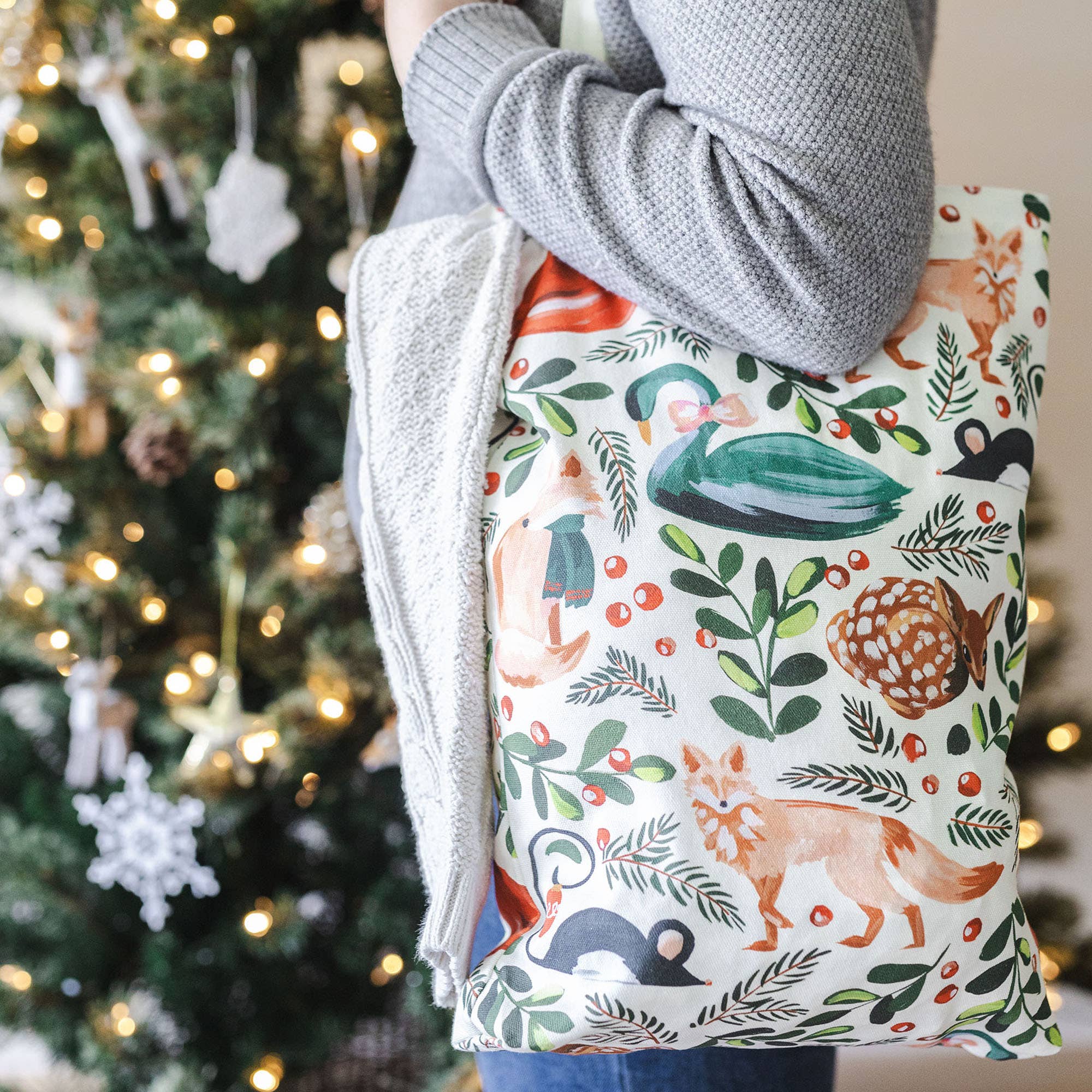 Woodland Animals Tote
