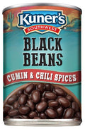 Kuner's Southwest Black Beans w/Chili Spices, 15oz