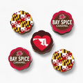 Chouquette Chocolate Maryland Pride Chocolate Covered Caramels (Box of 5)