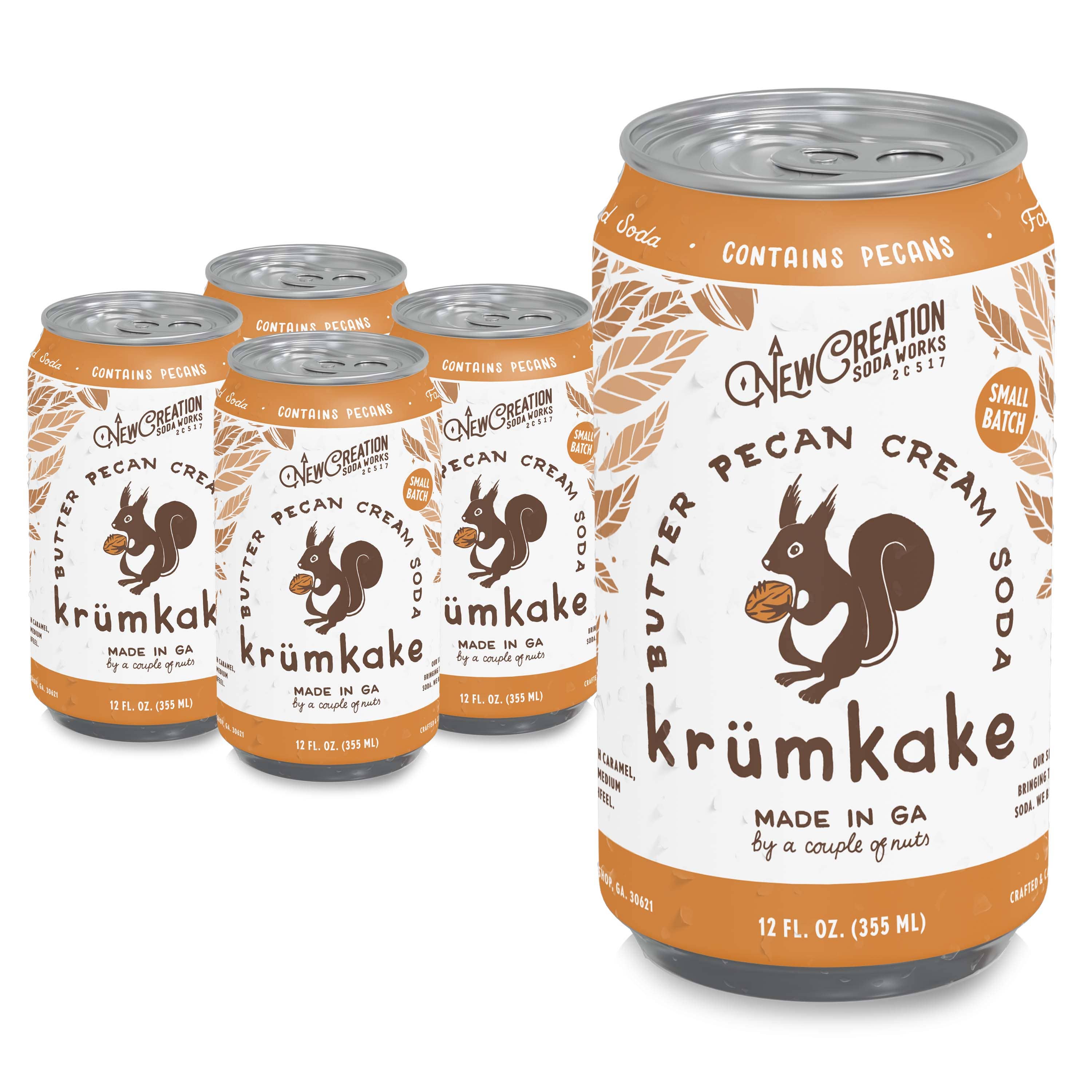 New Creation Krumkake Butter Pecan Cream Soda