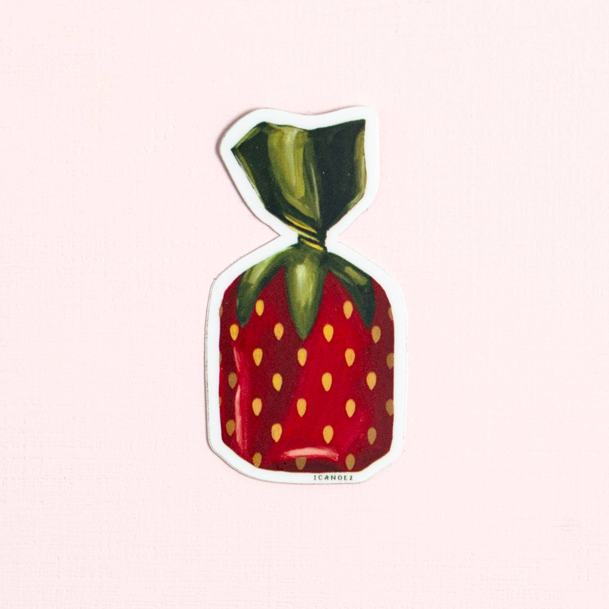 Sticker - Strawberry Candy Decal