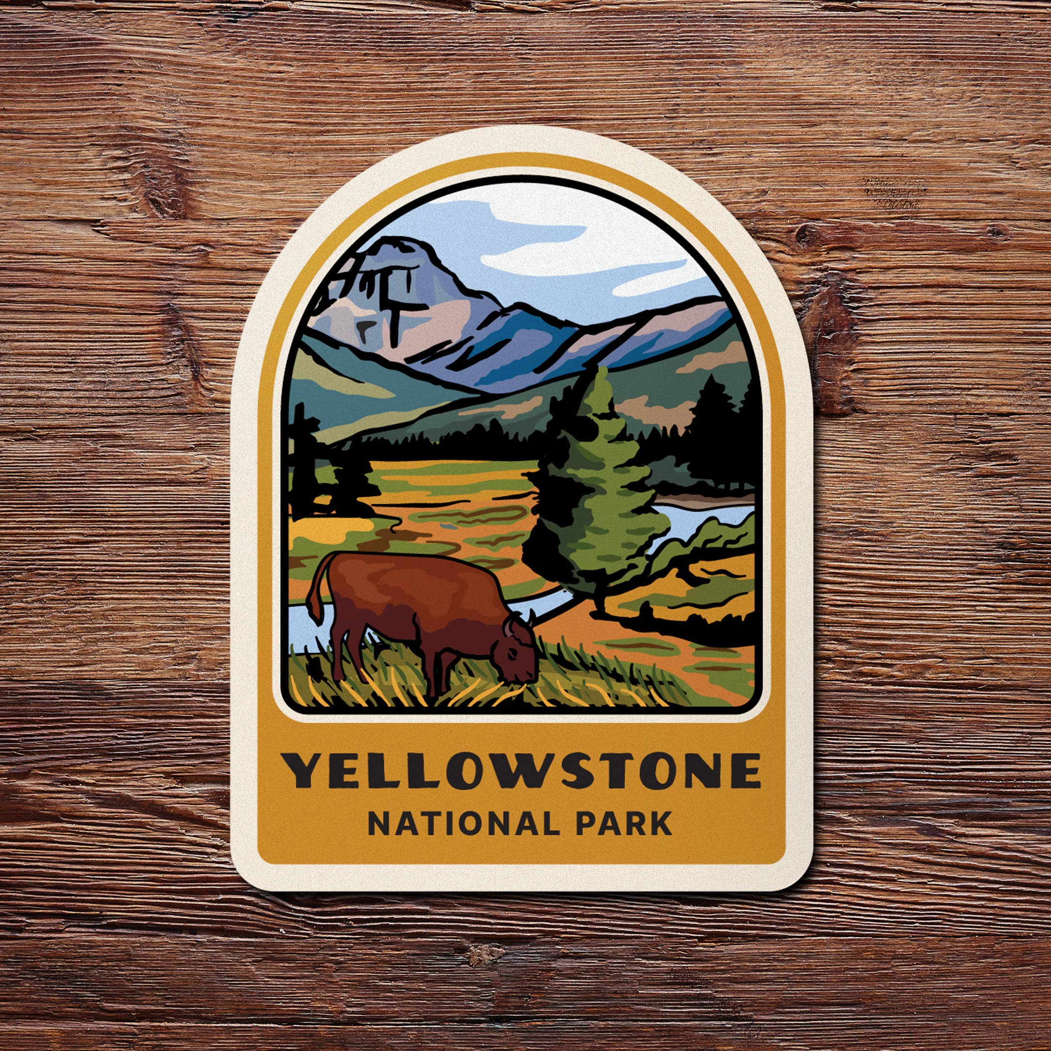 Sticker - Yellowstone National Park