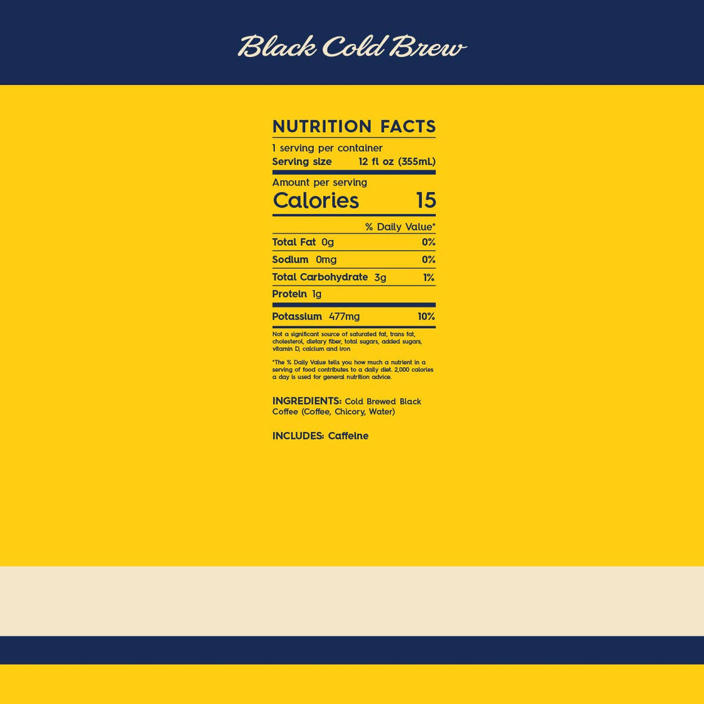 French Truck Coffee Black Cold Brew - Ready to Drink