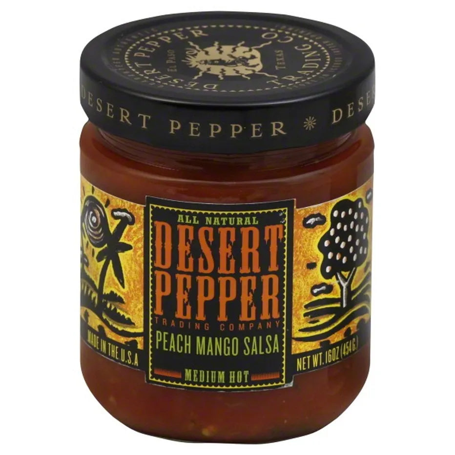 Desert Pepper Peach Mango Salsa