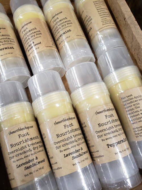 The North Bee Foot Nourishment Stick Peppermint