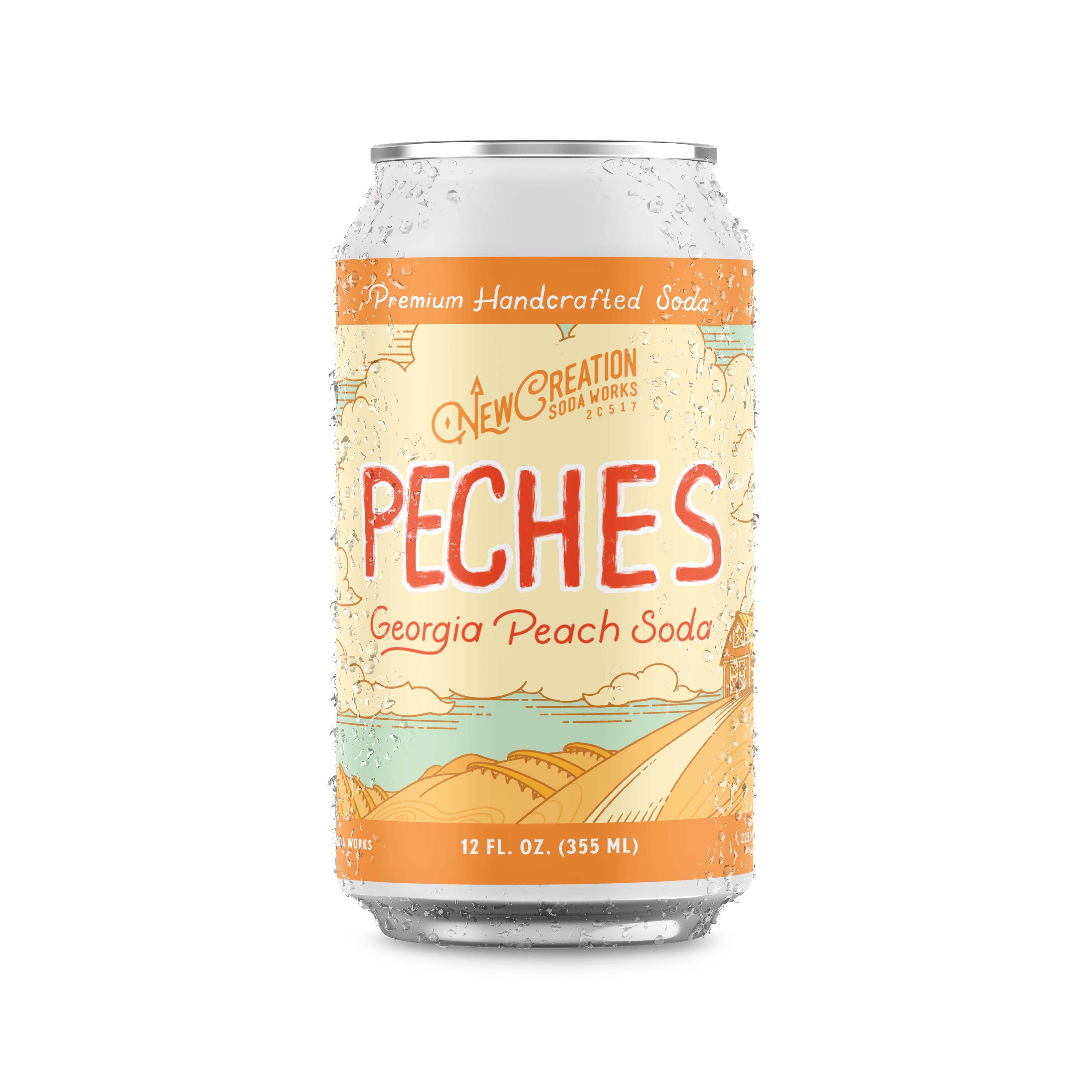 Peches Georgia Peach Soda
