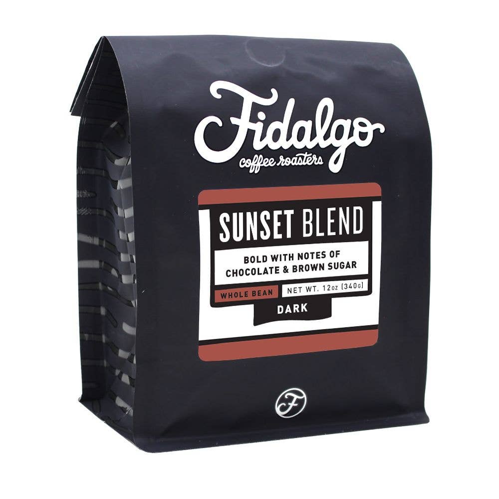 Fidalgo Coffee Roasters 12oz Sunset Blend - whole beans