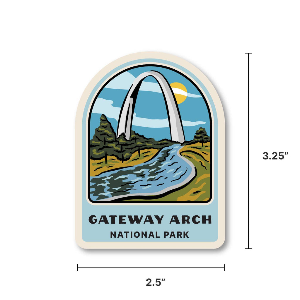Sticker - Gateway Arch National Park