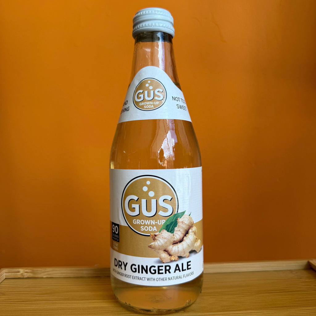 GuS Dry Ginger Ale, 12 oz