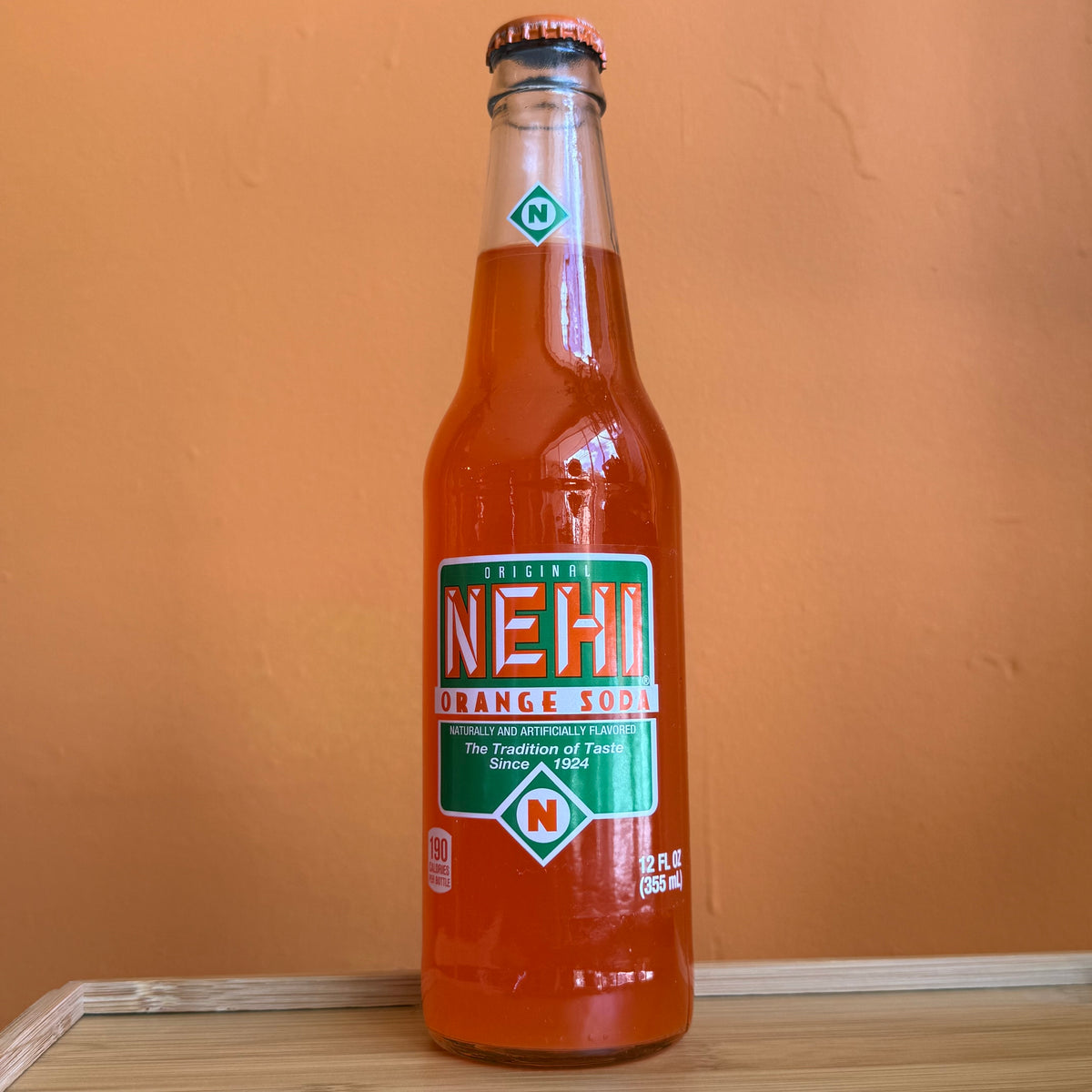 Nehi Orange, 12oz Glass Bottle