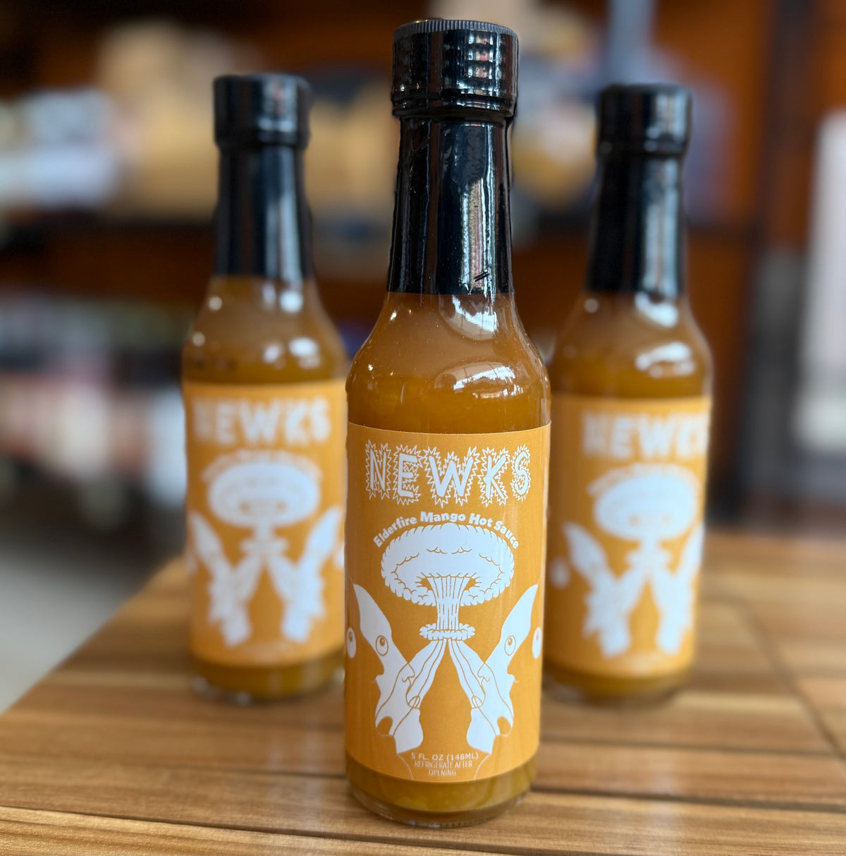 Newks 'Elderfire Mango' Hot Sauce (Medium)