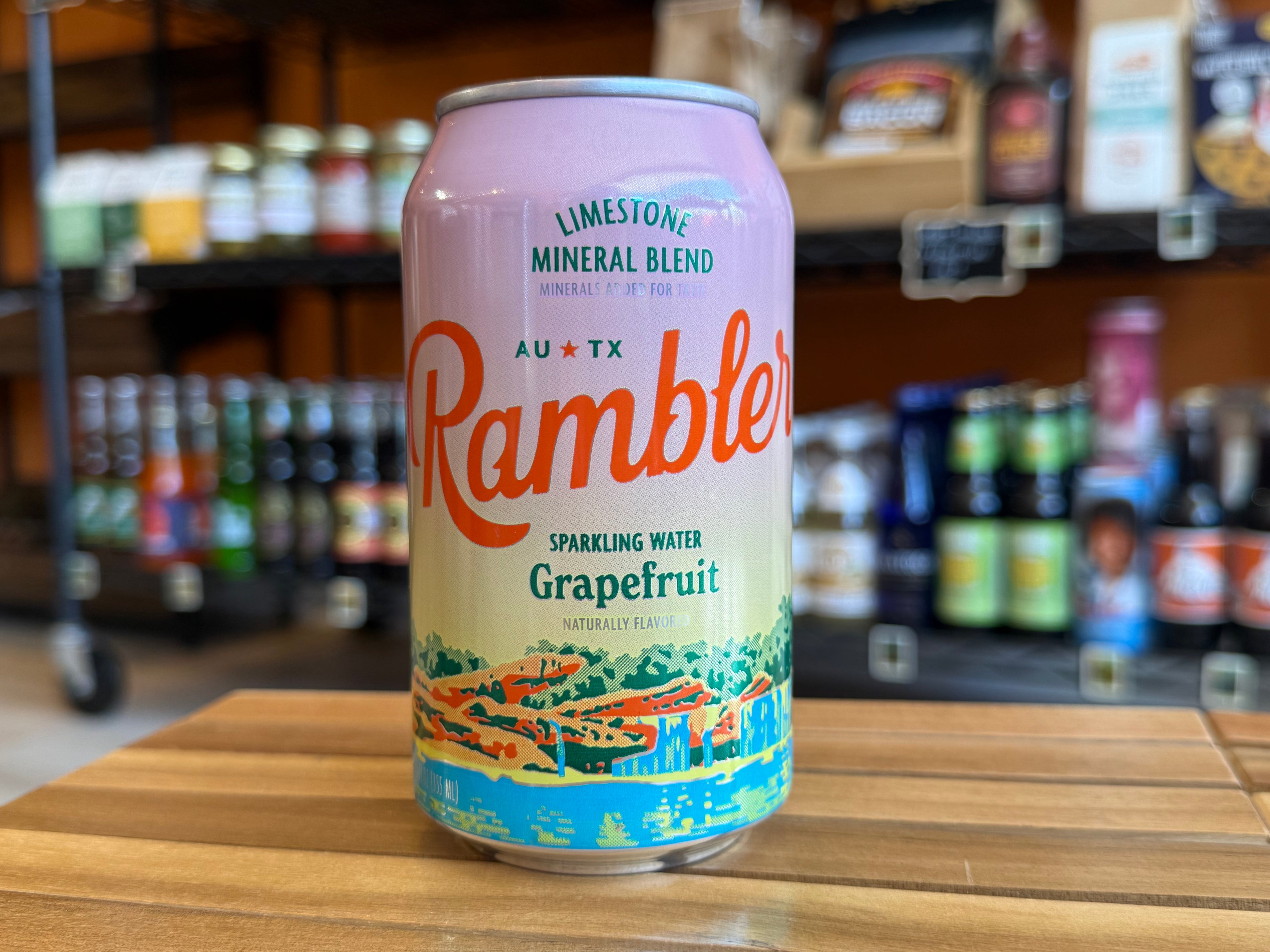 Texas Rambler Grapefruit Sparkling Water - single