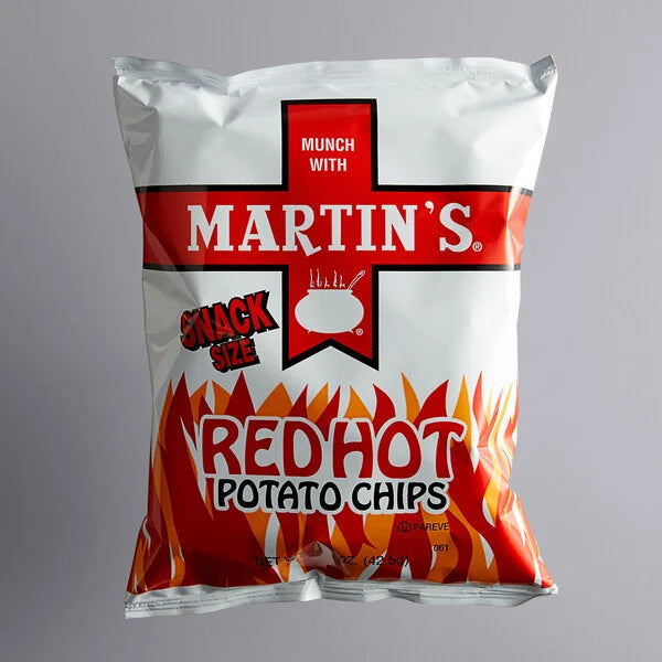 Martin's Chips - Red Hot