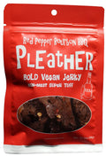 Pleather Vegan Jerky Red Pepper Bourbon BBQ
