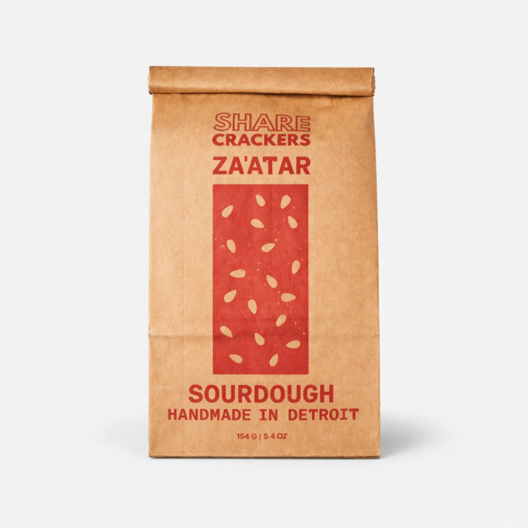 Share Za'atar Crackers