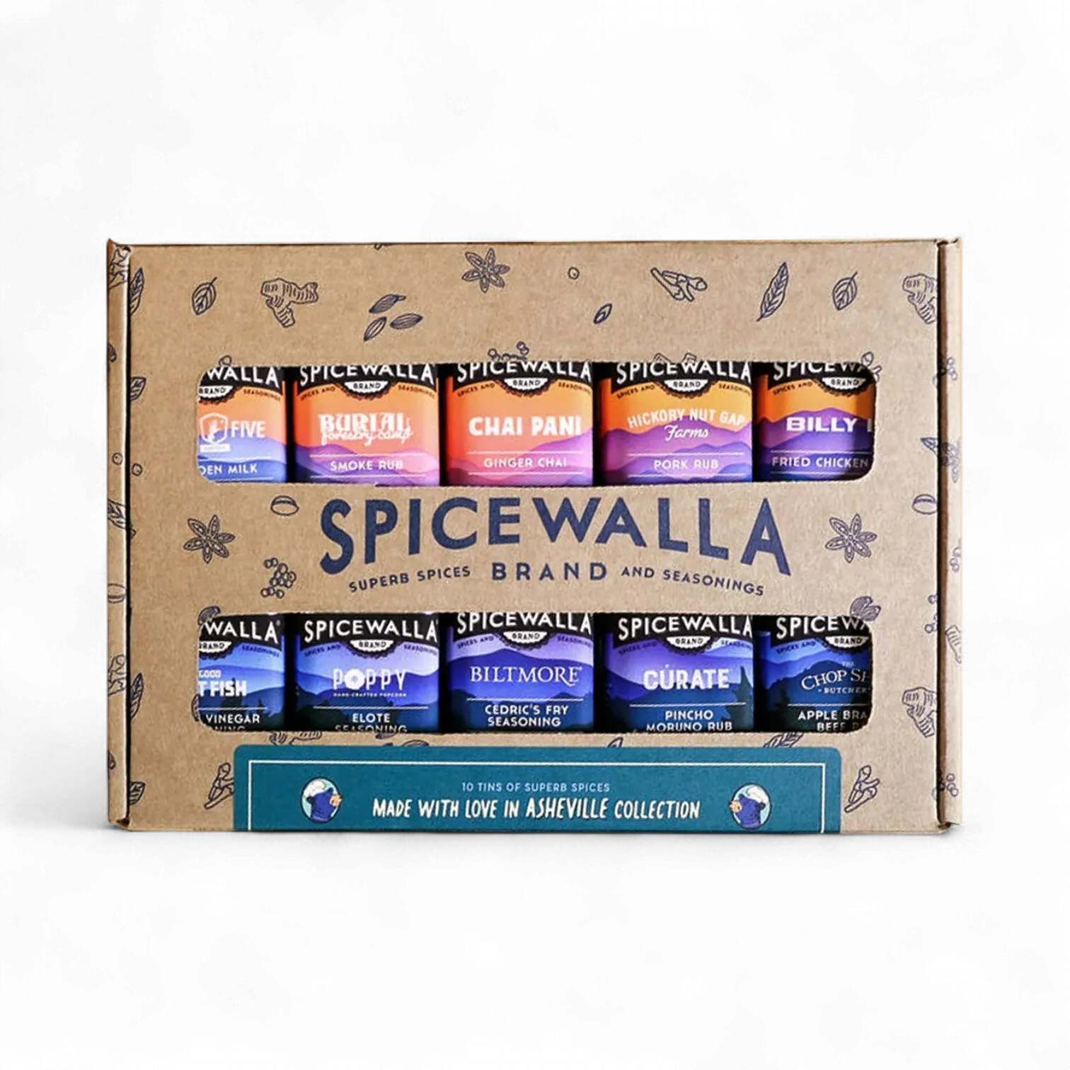 Spicewalla 10-Pack Made with Love in Asheville Collection - Limited Release!