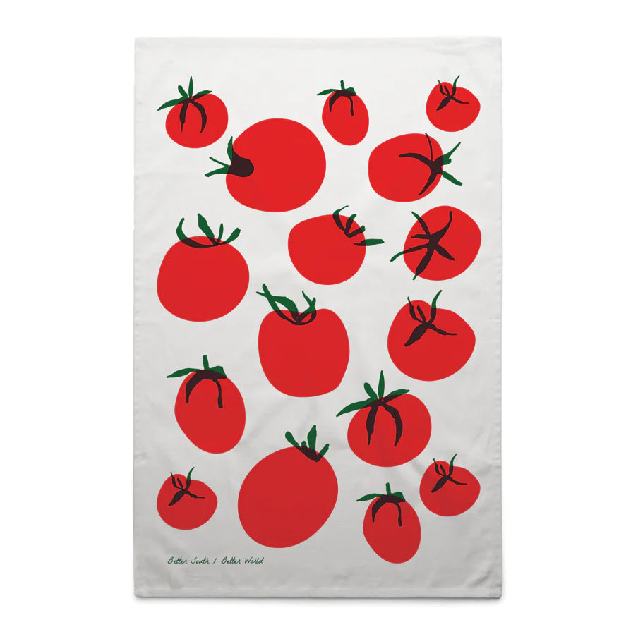 The Bitter Southerner vegetable tea towels