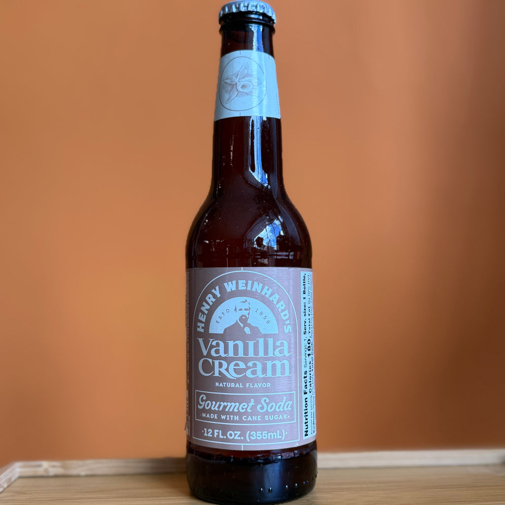 Henry Weinhard Vanilla Cream, 12oz Glass Bottle